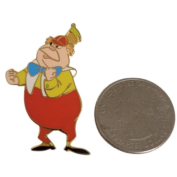 Disney Alice In Wonderland Tweedle Dee Trade Pin E11 - Picture 7 of 8